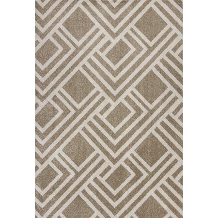 Palacedesigns 3 ft. 3 in. x 4 ft. 11 in. UV-Treated Polypropylene Beige Area Rug PA3668761